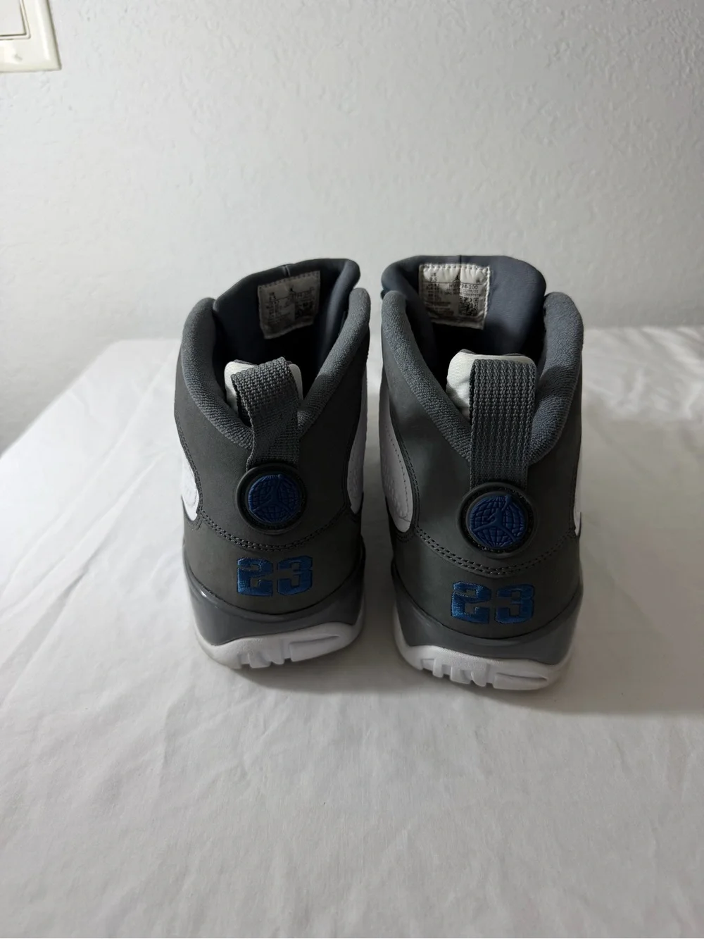 Air Jordan 9 Retro 'Flint Grey and French Blue'